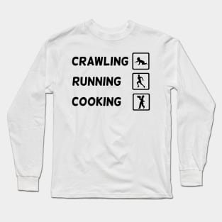 Cook Kitchen Chef Food Baking Cooking Grilling Long Sleeve T-Shirt